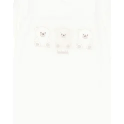 Lalalù te Geborduurde Romper met Lange Mouwen