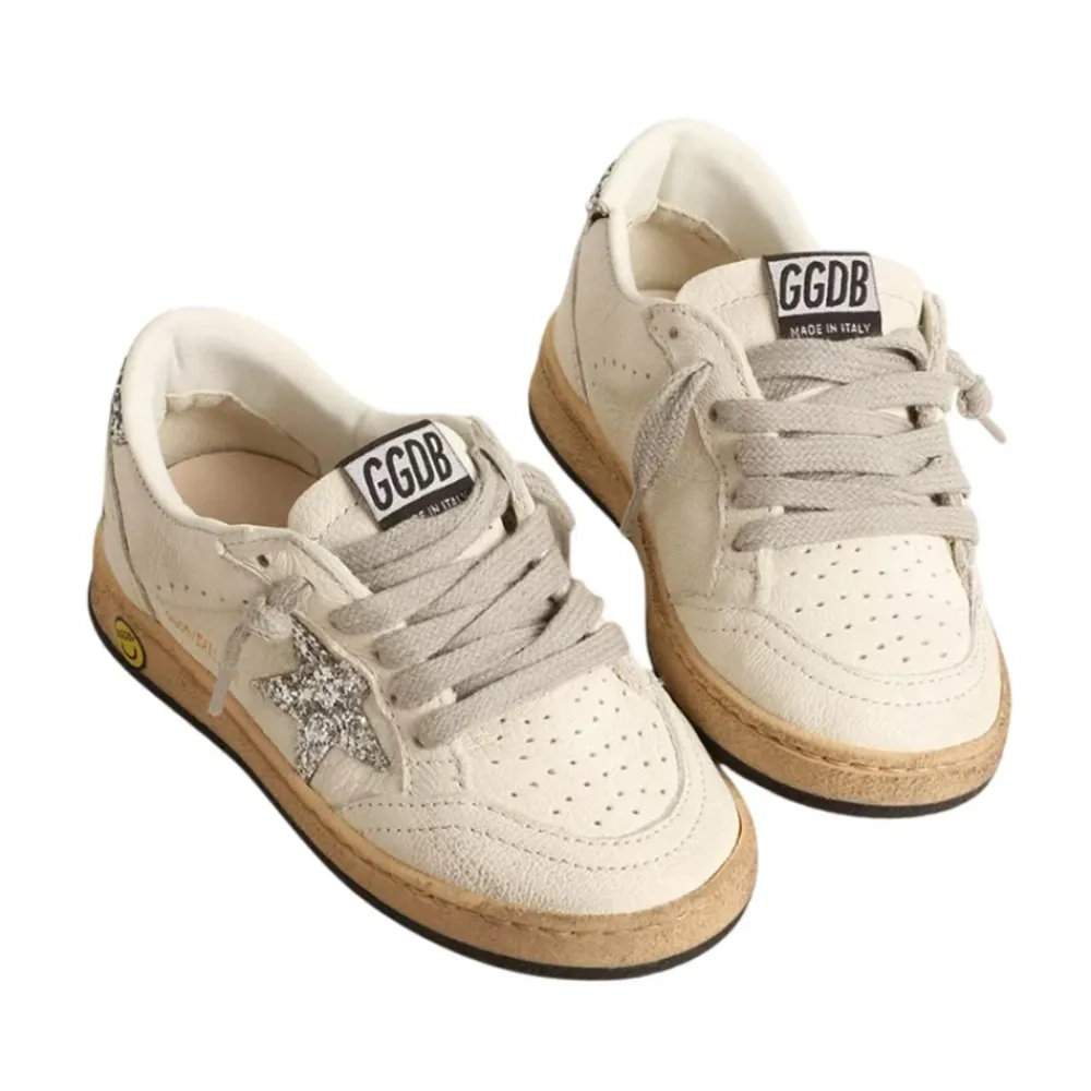 Golden Goose te Glitter Kinder Sneakers Smiley