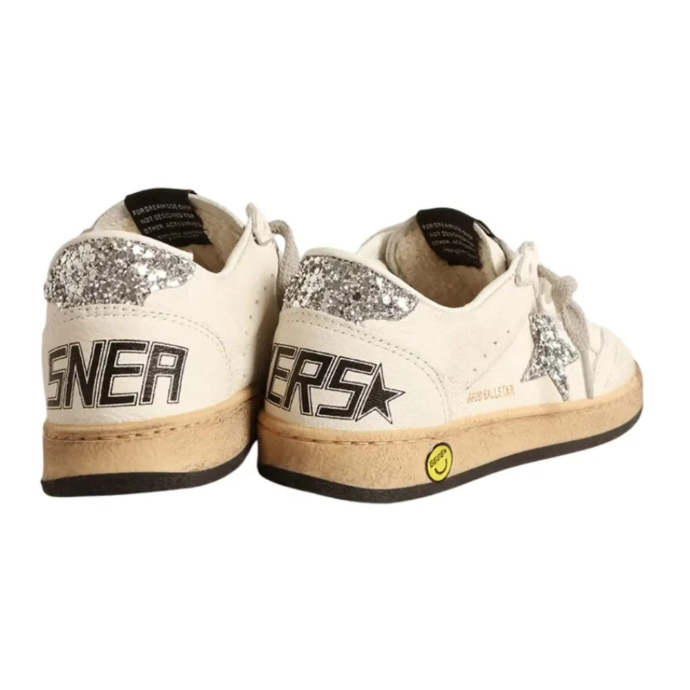 Golden Goose te Glitter Kinder Sneakers Smiley