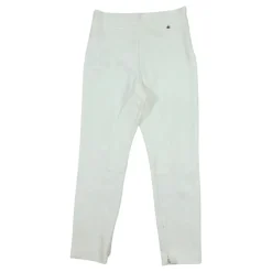 Elisabetta Franchi te hoge taille broek met metalen logo