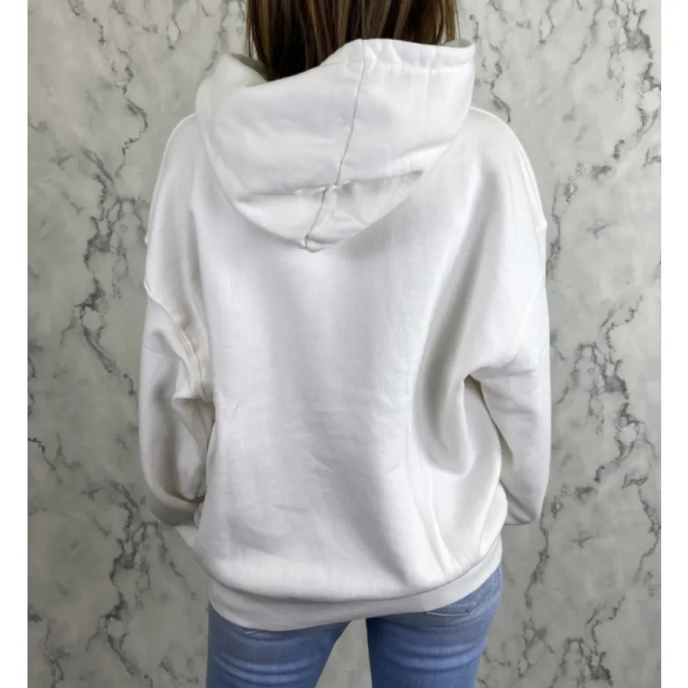 DAMES Anine Bing te Hoodie met Groene Letters