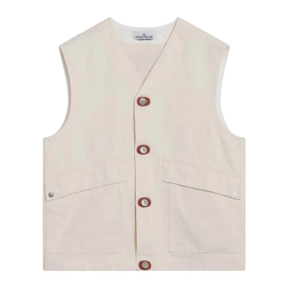 Heren Stone Island Kostuums^te Jassen Vest Jas