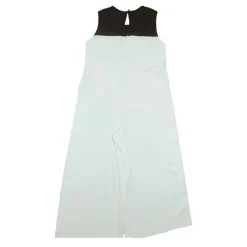 Manila Grace te jumpsuit met wijde pijpen en strik