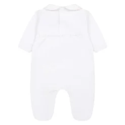 Little Bear te Katoenen Jurk met Borduurwerk