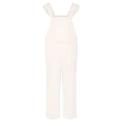 MC2 Saint Barth Witte katoenen tuinbroek met bloemenborduursel