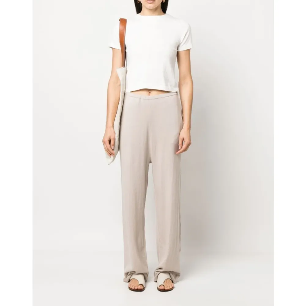 DAMES Extreme Cashmere te Katoen-Kasjmier Crew Neck T-shirt