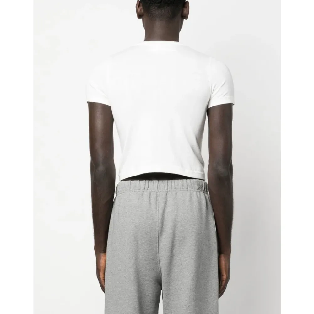 DAMES Extreme Cashmere te Katoen-Kasjmier Crew Neck T-shirt