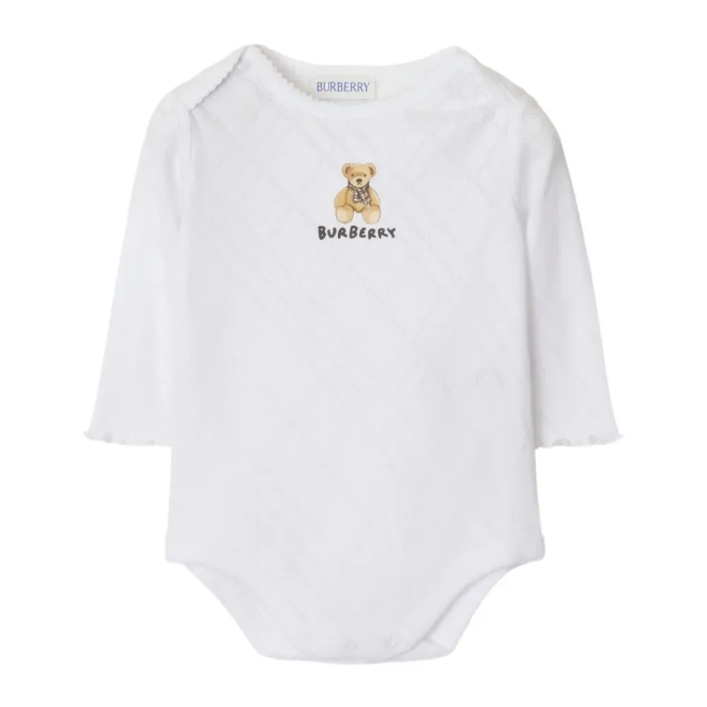Burberry te Kinderen Onesie Stijlvolle Print