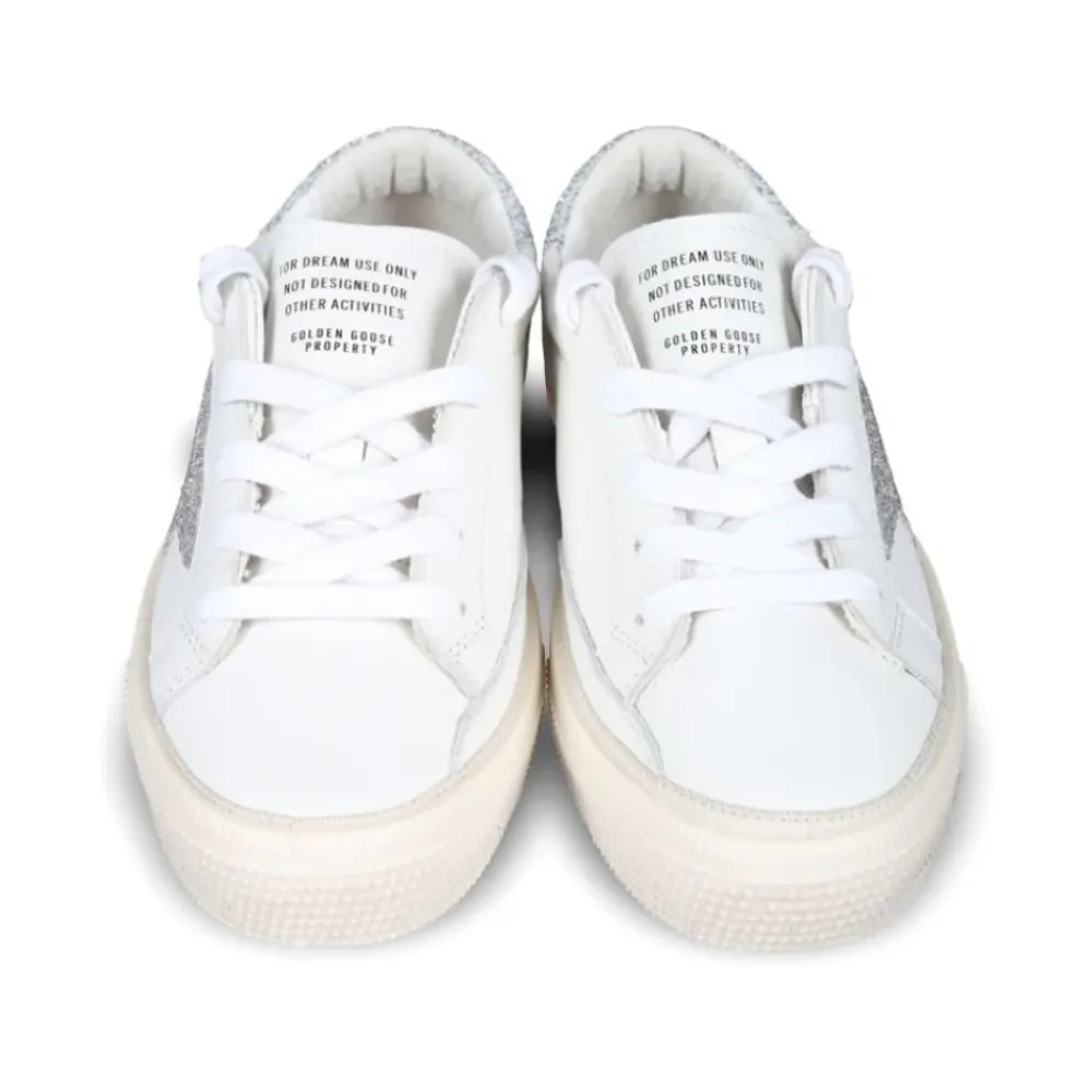 Golden Goose Sneakers^te Kindersneakers met Glitterdetails