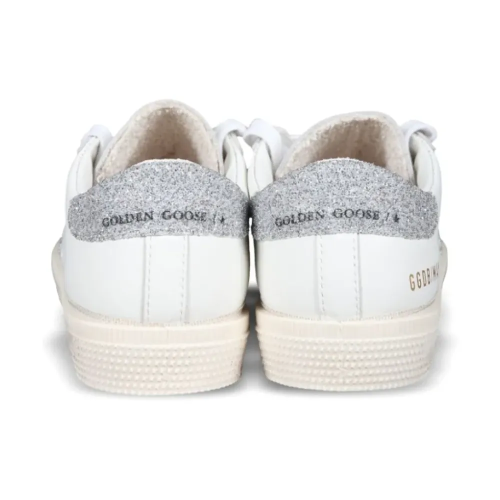 Golden Goose Sneakers^te Kindersneakers met Glitterdetails
