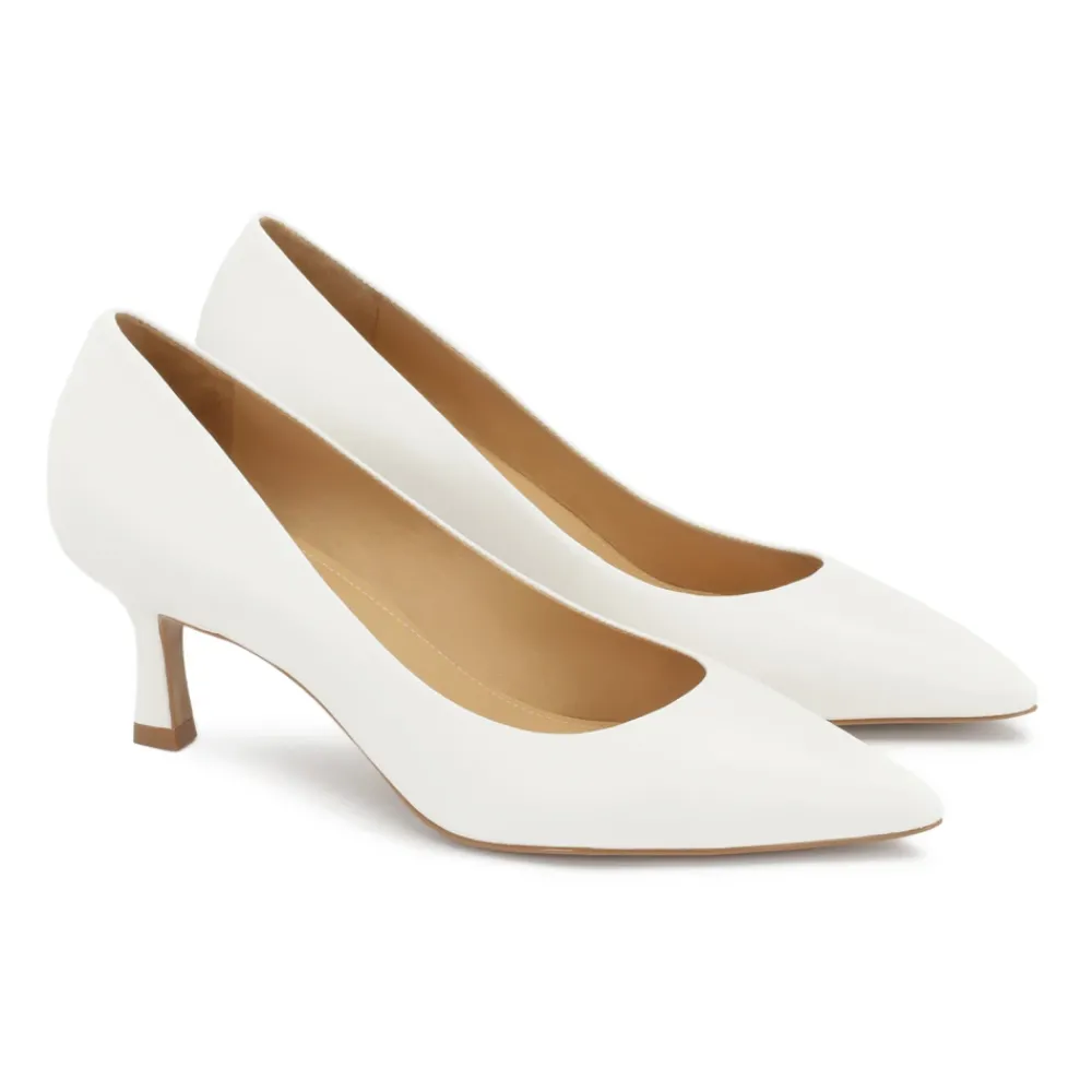 DAMES Kazar Pumps^te lage hakken pumps uit de Trouwcollectie
