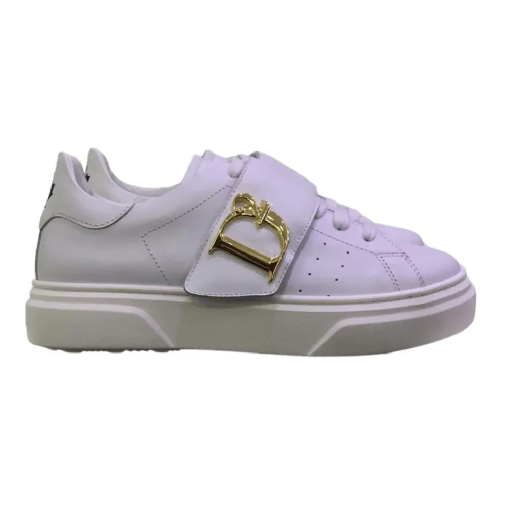 Dsquared2 te lage top kindersneakers