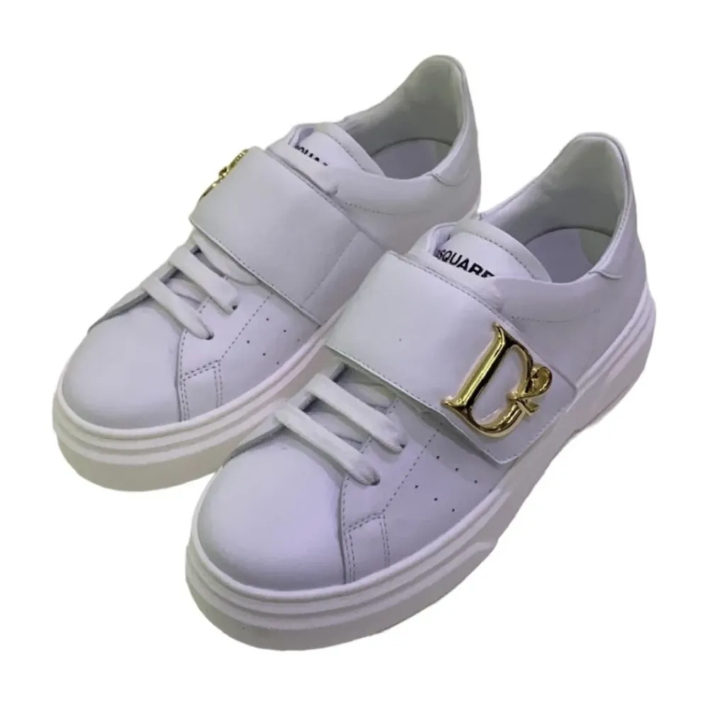 Dsquared2 te lage top kindersneakers
