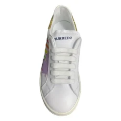 Dsquared2 te lage top kindersneakers