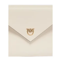 DAMES PINKO te leren clutch met Love Birds