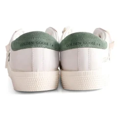 Golden Goose Sneakers^te Leren Sneakers met Groen Detail