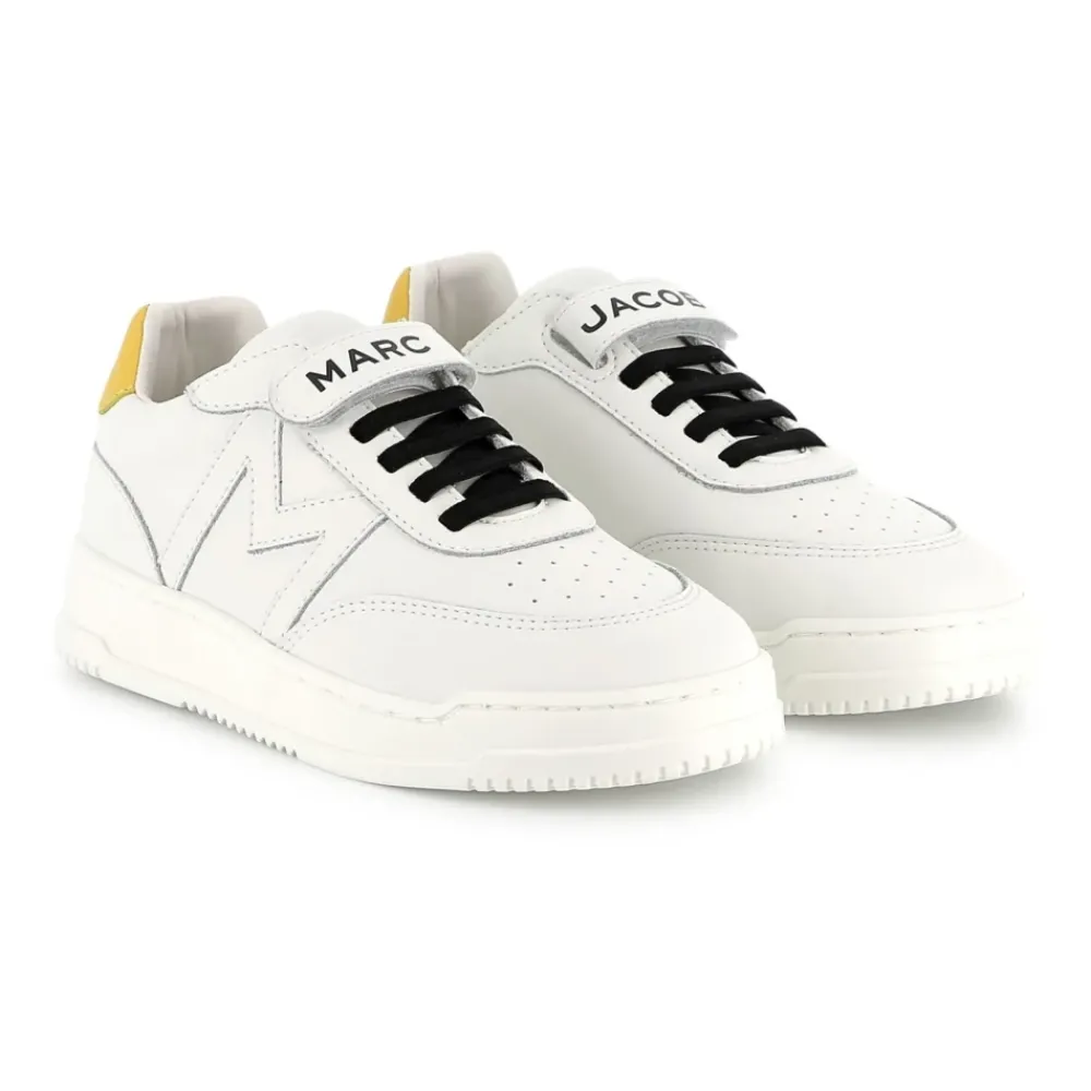 Marc Jacobs te Leren Sneakers met Rubberen Zool