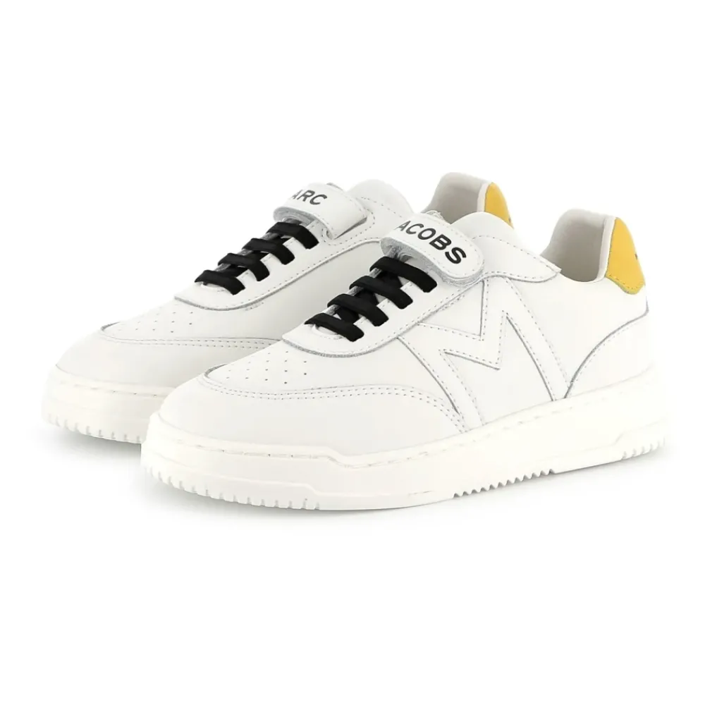 Marc Jacobs te Leren Sneakers met Rubberen Zool