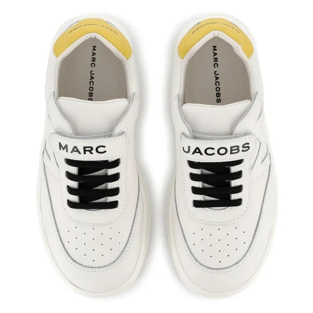 Marc Jacobs te Leren Sneakers met Rubberen Zool