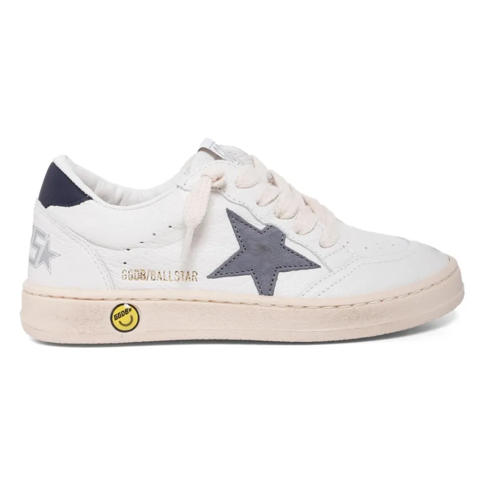 Golden Goose te Leren Sneakers met Iconische Details