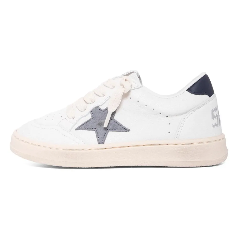 Golden Goose te Leren Sneakers met Iconische Details