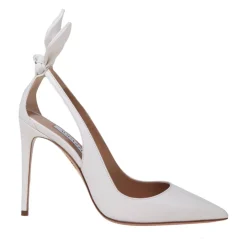 DAMES Aquazzura Pumps^te Leren Strik Pumps