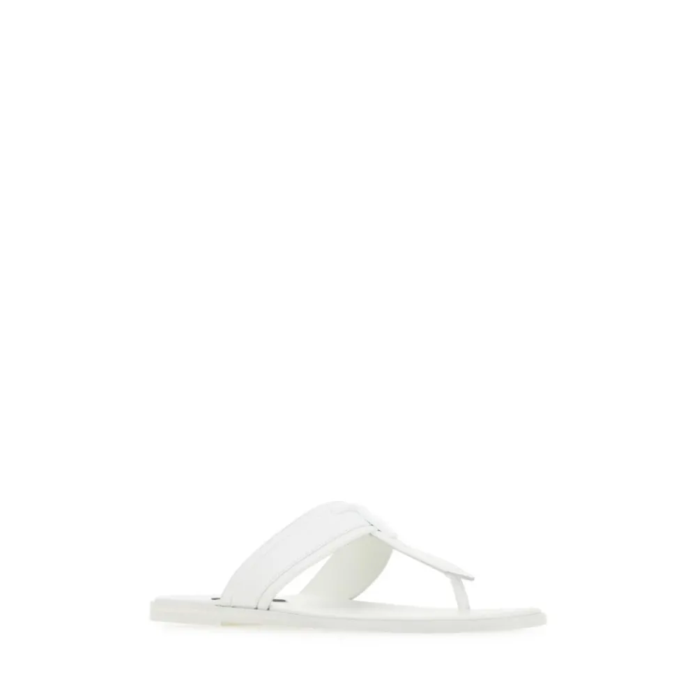 Heren Tom Ford Slippers^te leren teenslippers