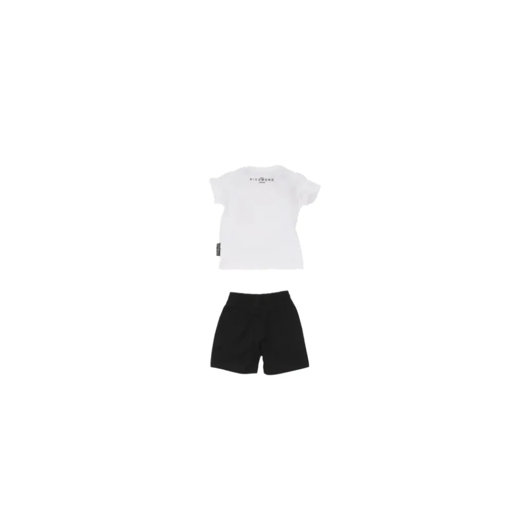 John Richmond Bodysuits & Sets^te Logo Front Shorts en T-shirt