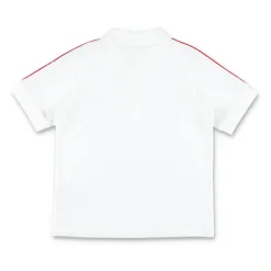 Moncler Witte Overall met Tricolour Afwerking