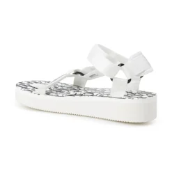 Heren Palm Angels te rubberen sandalen met logoband