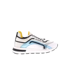 Dsquared2 Sneakers^Witte Sneakers met Decoratieve Elementen
