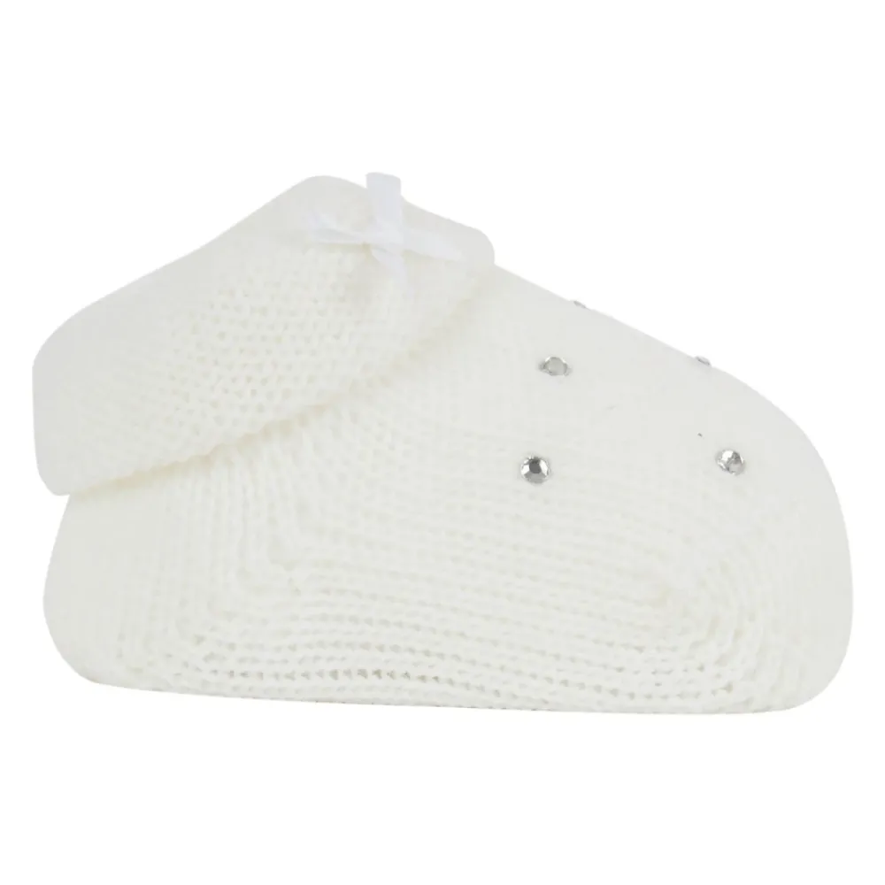 GALLO te wollen booty sokken met strass