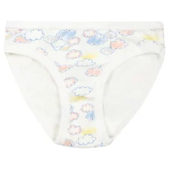 Petit Bateau Wolken Strepen Multicolor Briefs Set