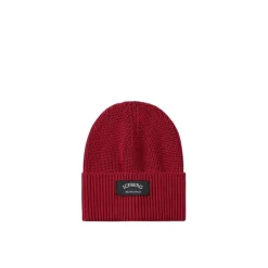 Iceberg Mutsen En Petten^Wollen Beanie Muts met Zwarte Patch en Logo
