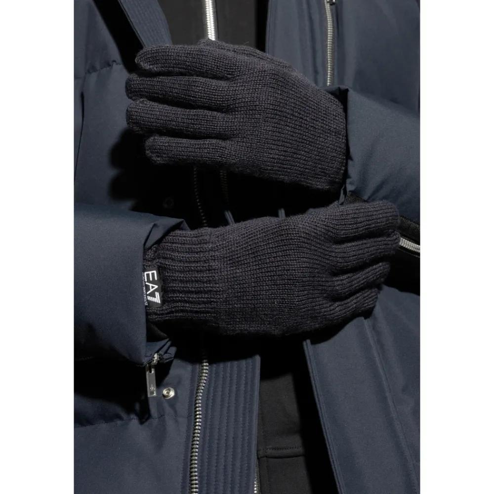 Heren Emporio Armani EA7 Wollen handschoenen