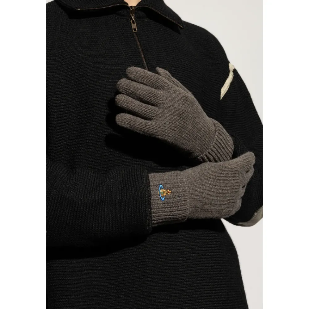 Heren Vivienne Westwood Handschoenen^Wollen handschoenen