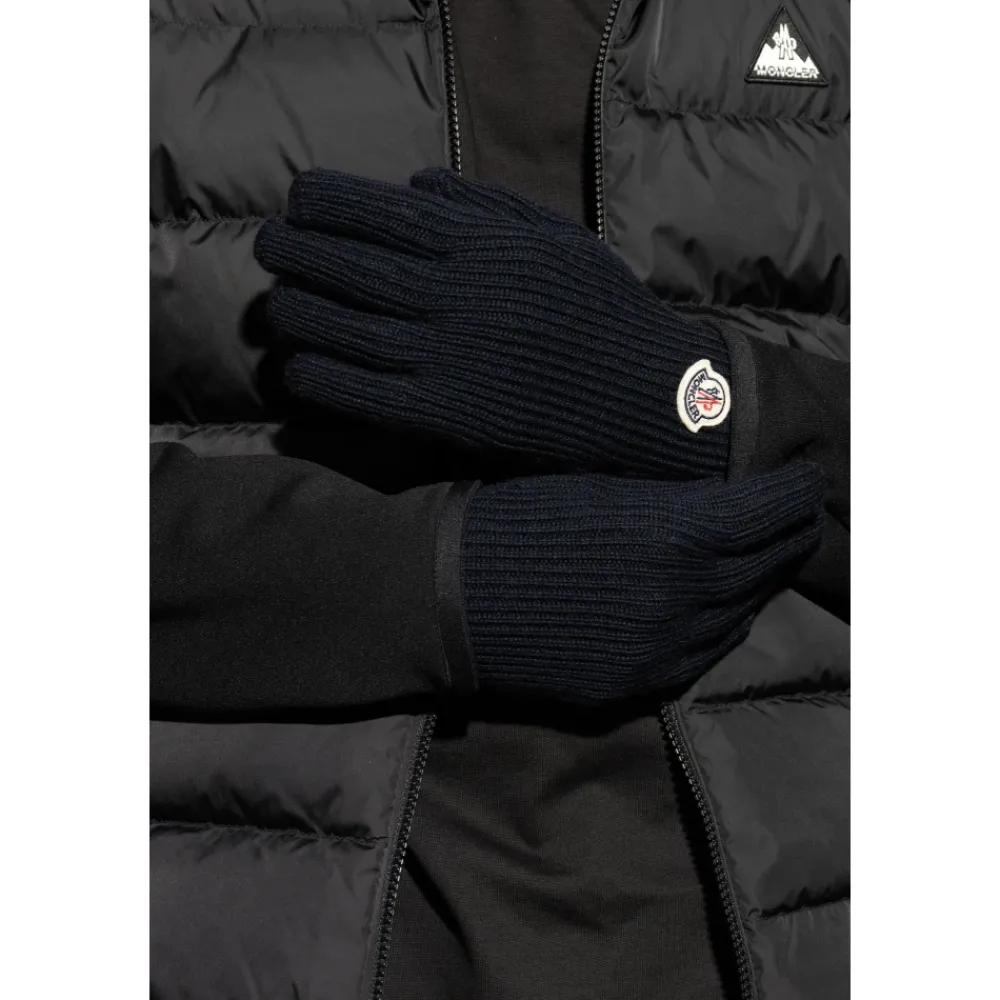 Heren Moncler Handschoenen^Wollen handschoenen