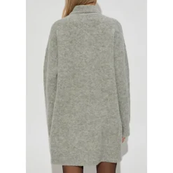 DAMES Ami Paris Jurken^Wollen jurk met kraag