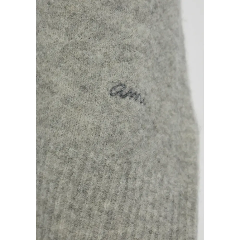 DAMES Ami Paris Jurken^Wollen jurk met kraag