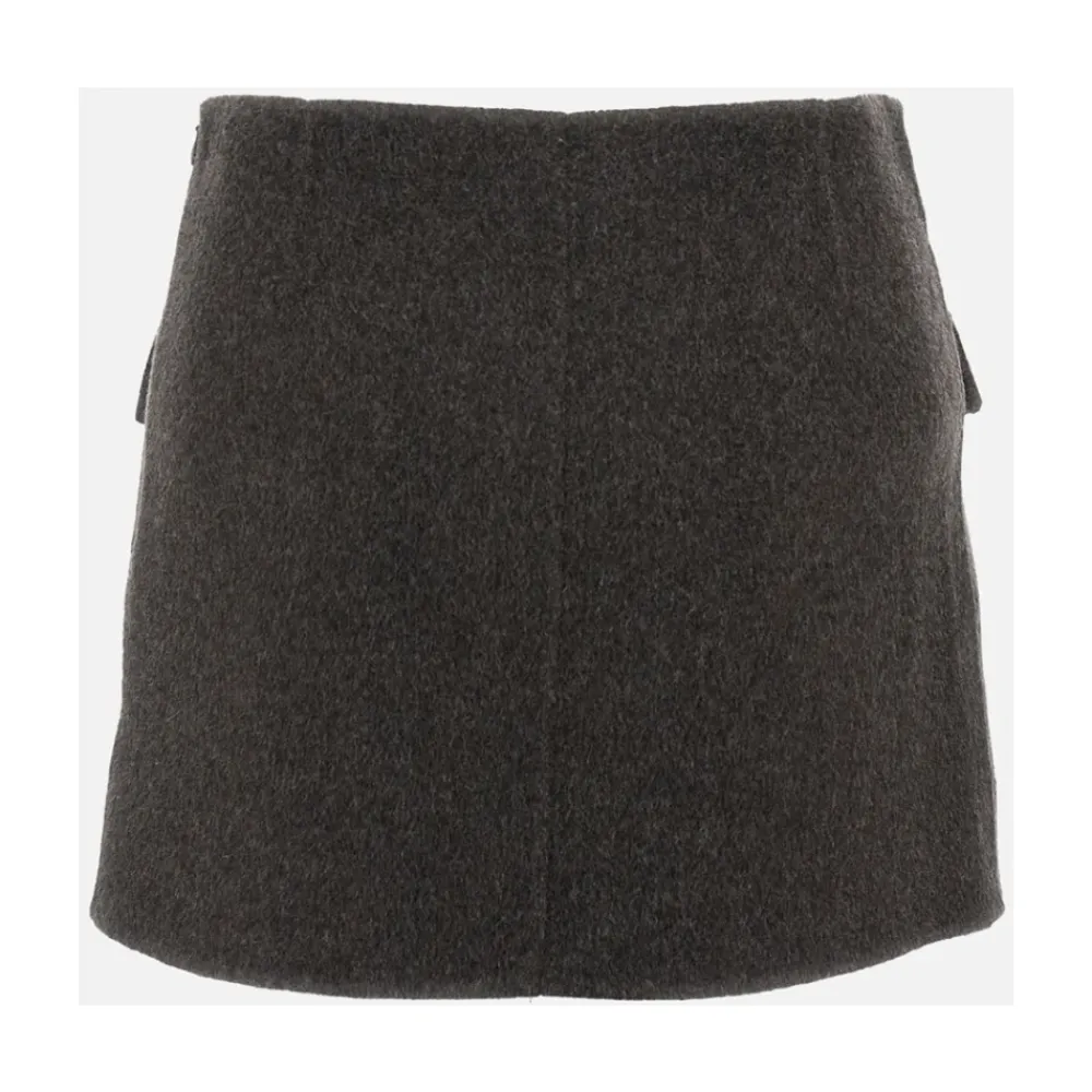 DAMES P.A.R.O.S.H. Rokken^Wollen Mini Rok