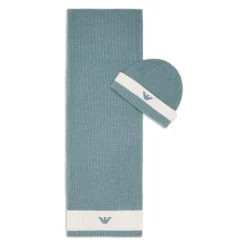 Armani Bodysuits & Sets^Wollen muts- en sjaalset