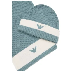 Armani Bodysuits & Sets^Wollen muts- en sjaalset