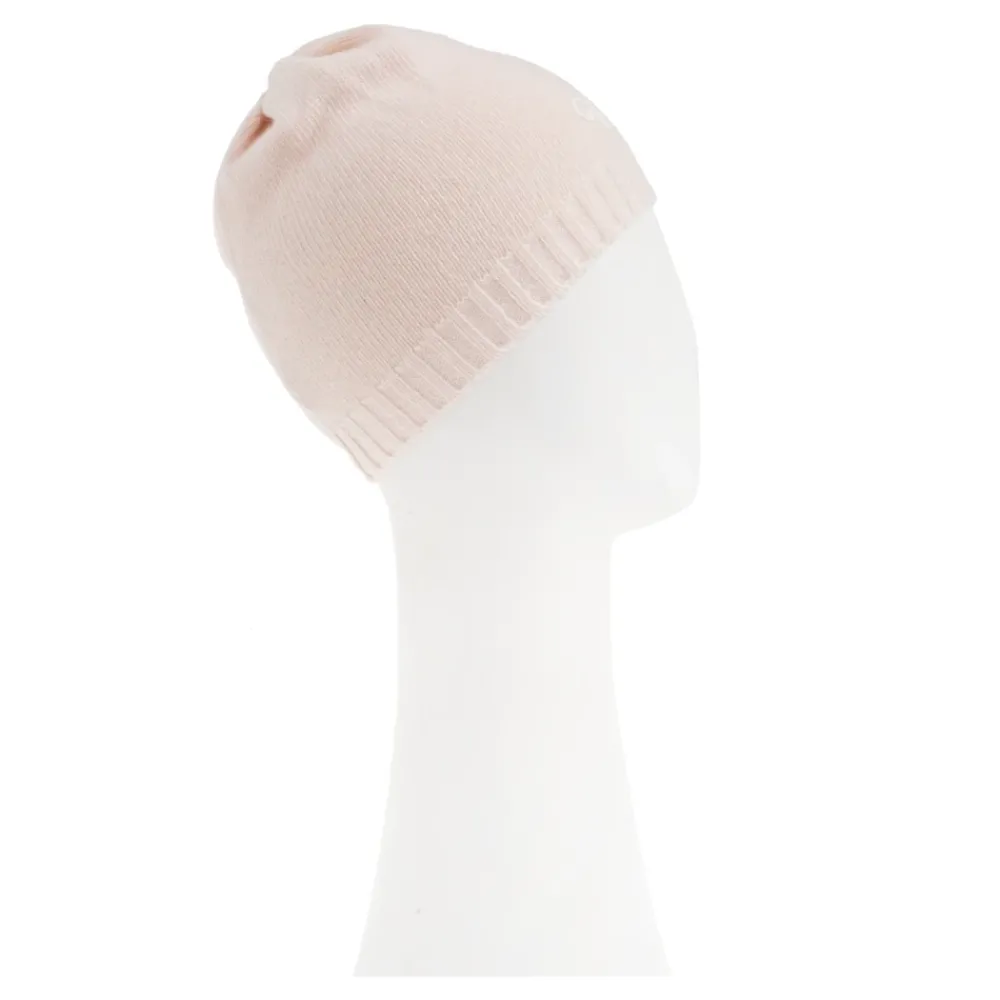 Moncler Mutsen En Petten^Wollen muts met geborduurd logo