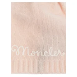 Moncler Mutsen En Petten^Wollen muts met geborduurd logo