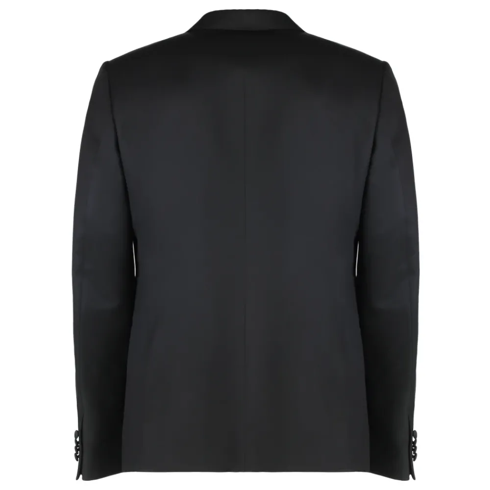 Heren Zegna Kostuums^Wollen pak met mohair, tweedelig