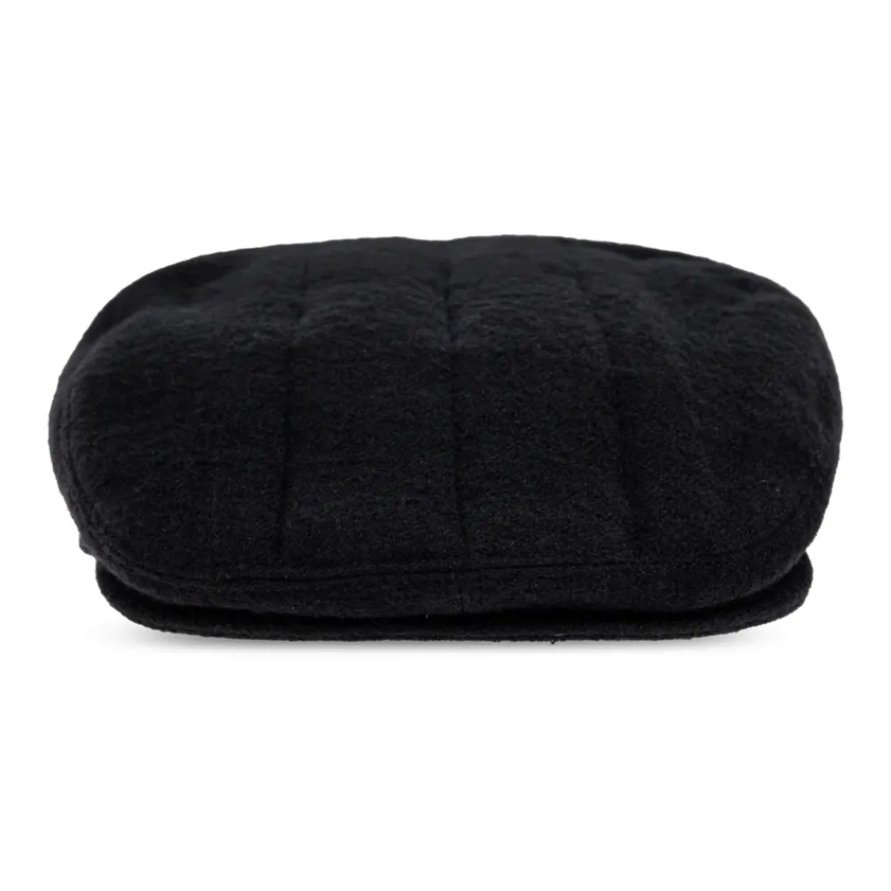 Heren Yohji Yamamoto Hoeden^Wollen platte pet