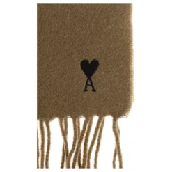 DAMES Ami Paris Sjaals|Sjaals^Wollen sjaal met logo