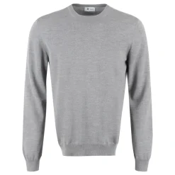 Heren THE (Alphabet) Truien & Vesten^Wollen trui met ronde hals