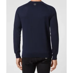 Heren Philipp Plein Truien & Vesten^Wollen Trui Ronde Hals