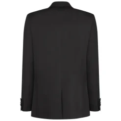 Heren Gucci Kostuums^Wollen Tweedelig Pak met Satijnen Kraag